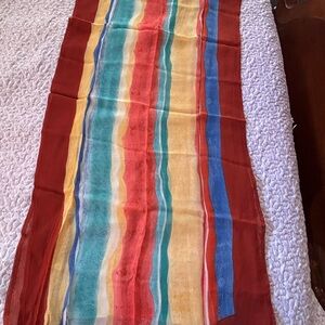 Chico's Distinct Design Shawl Wrap in Multi-Color